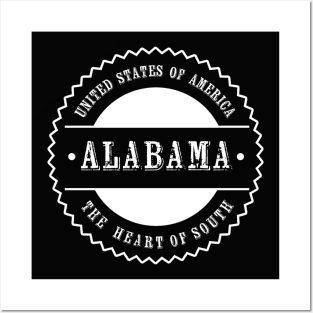 Alabama State T-shirt for patriots Posters and Art